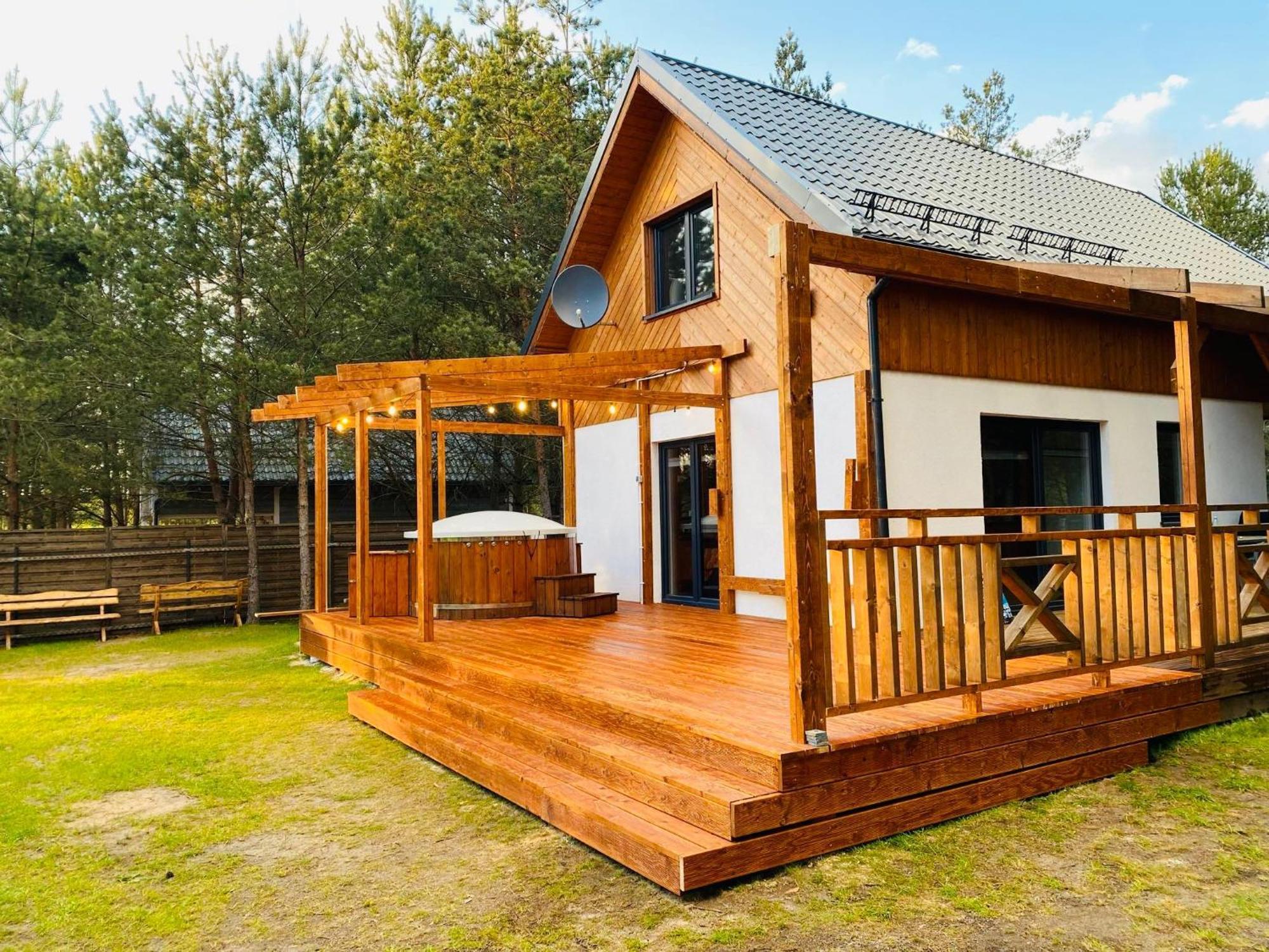 Domek Bartoszylas Z Sauna I Balia מראה חיצוני תמונה